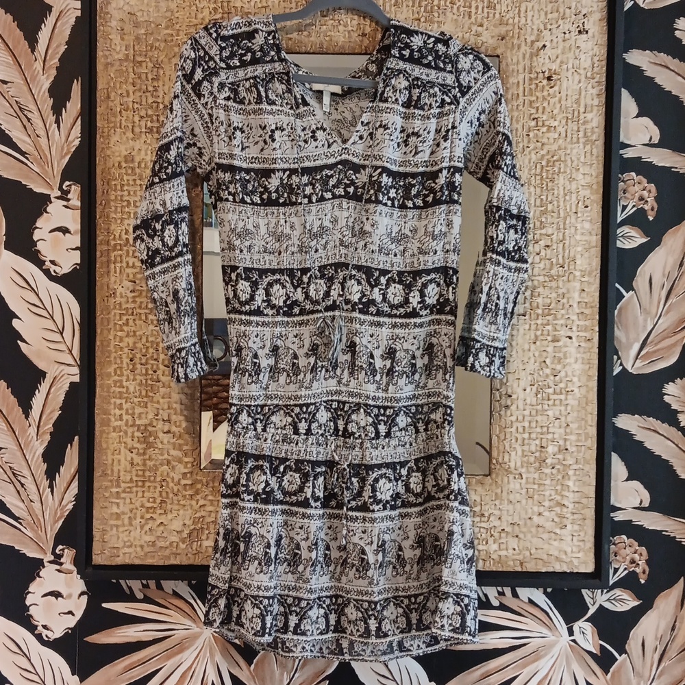 Joie Boho Drawstring Dress
